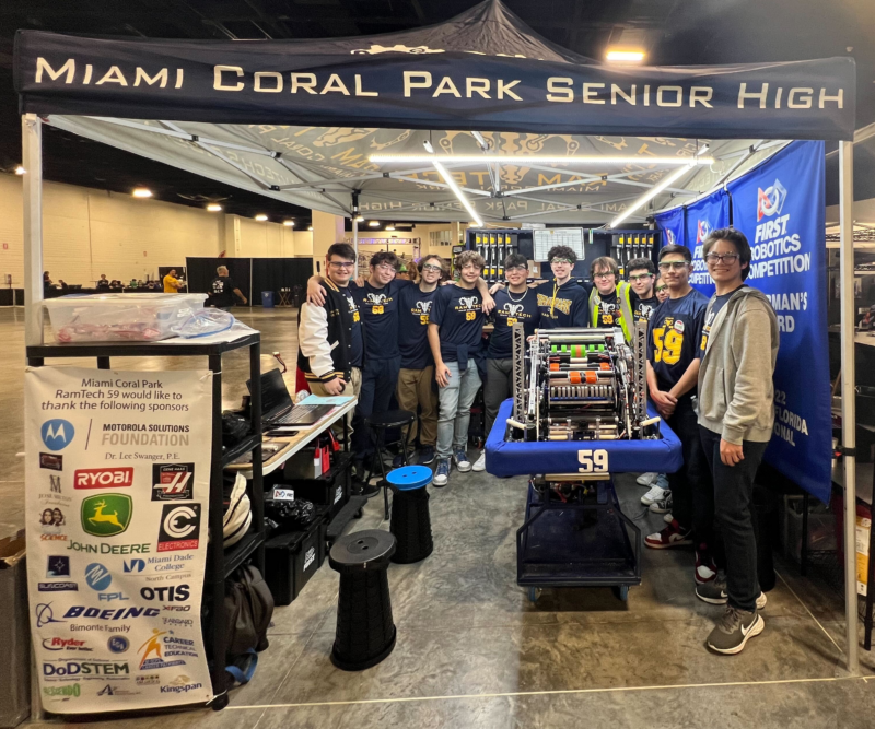 FIRST Robotics Competition South Florida Regional awards multiple teams ...