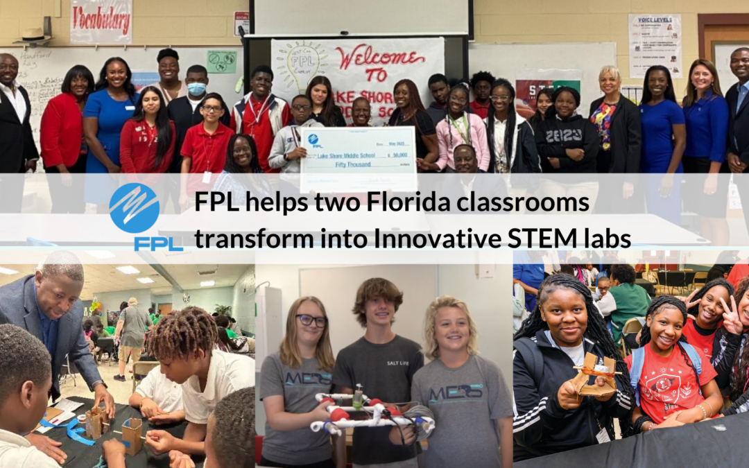 FPL helps two Florida classrooms transform into Innovative STEM labs