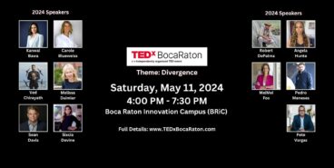 2024 TEDxBocaRaton Speakers