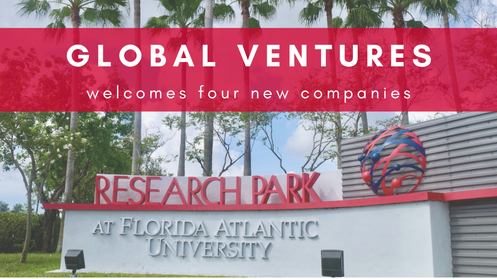 Research Park at Florida Atlantic University® entrepreneur support initiative welcomes four new companies, graduates two