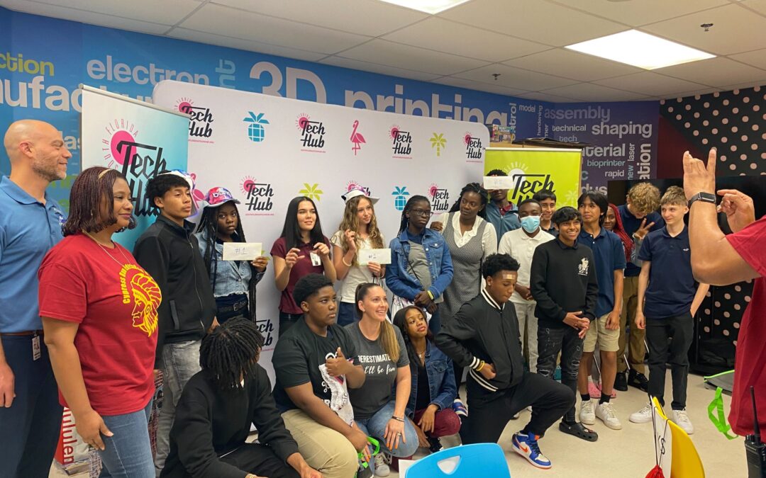 Title 1 Cypress Run Education Center collaborates with community and industry for final school year’s student hackathon