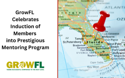 GrowFL Celebrates Induction of Members into Prestigious Mentoring Program