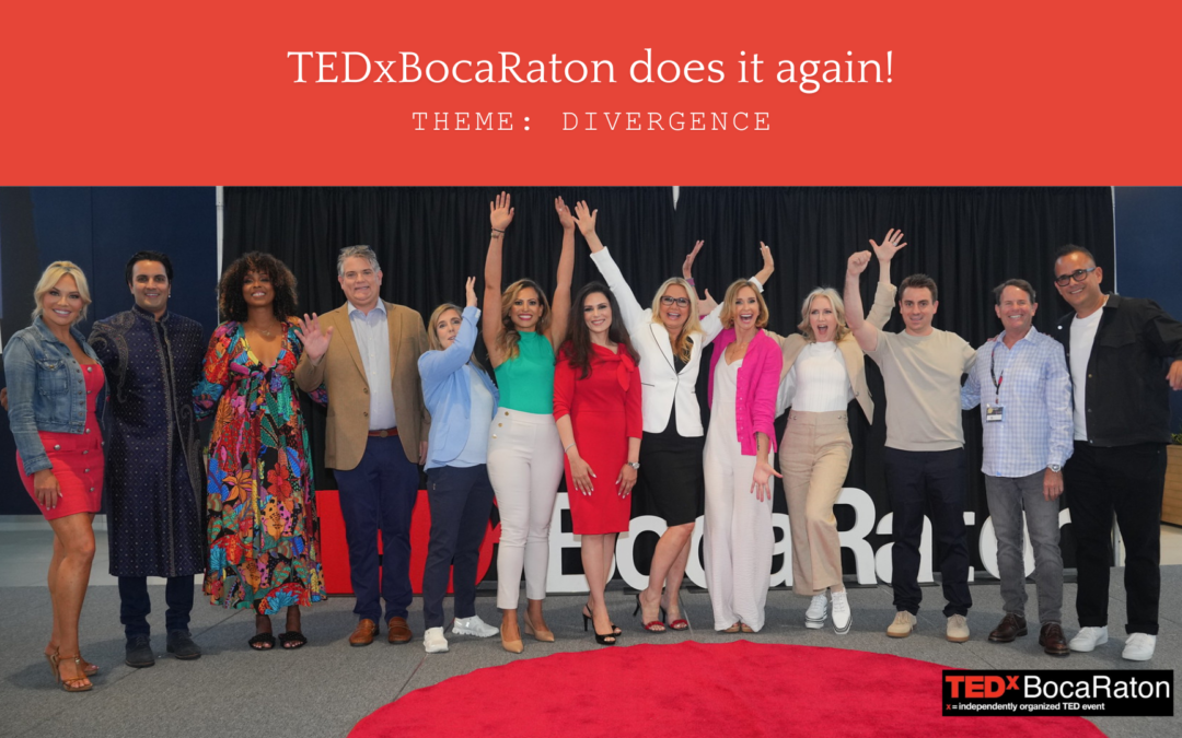 TEDxBocaRaton does it again, this year’s theme ‘Divergence’