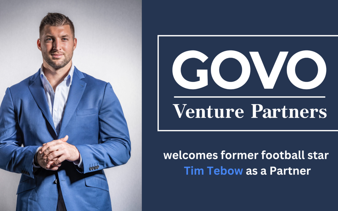 GOVO Venture Partners welcomes former football star Tim Tebow as a Partner