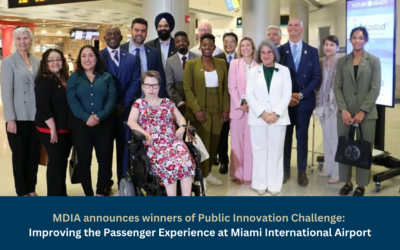 MDIA announces winners of Public Innovation Challenge: Improving the Passenger Experience at Miami International Airport