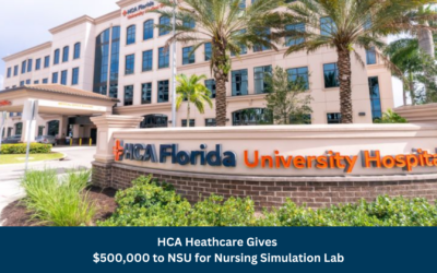 HCA Heathcare Gives $500,000 to NSU for Nursing Simulation Lab