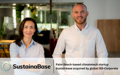 Palm Beach-based climatetech startup SustainBase acquired by global ISS-Corporate