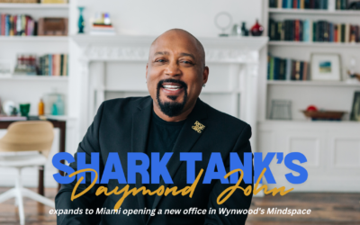 Shark Tank’s Daymond John expands to Miami opening a new office in Wynwood’s Mindspace