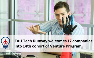 FAU Tech Runway welcomes 17 companies into 14th cohort of Venture Program