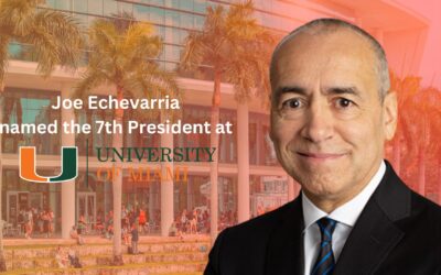 Joe Echevarria named the 7th President at University of Miami