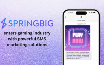 Springbig enters gaming industry with powerful SMS marketing solutions