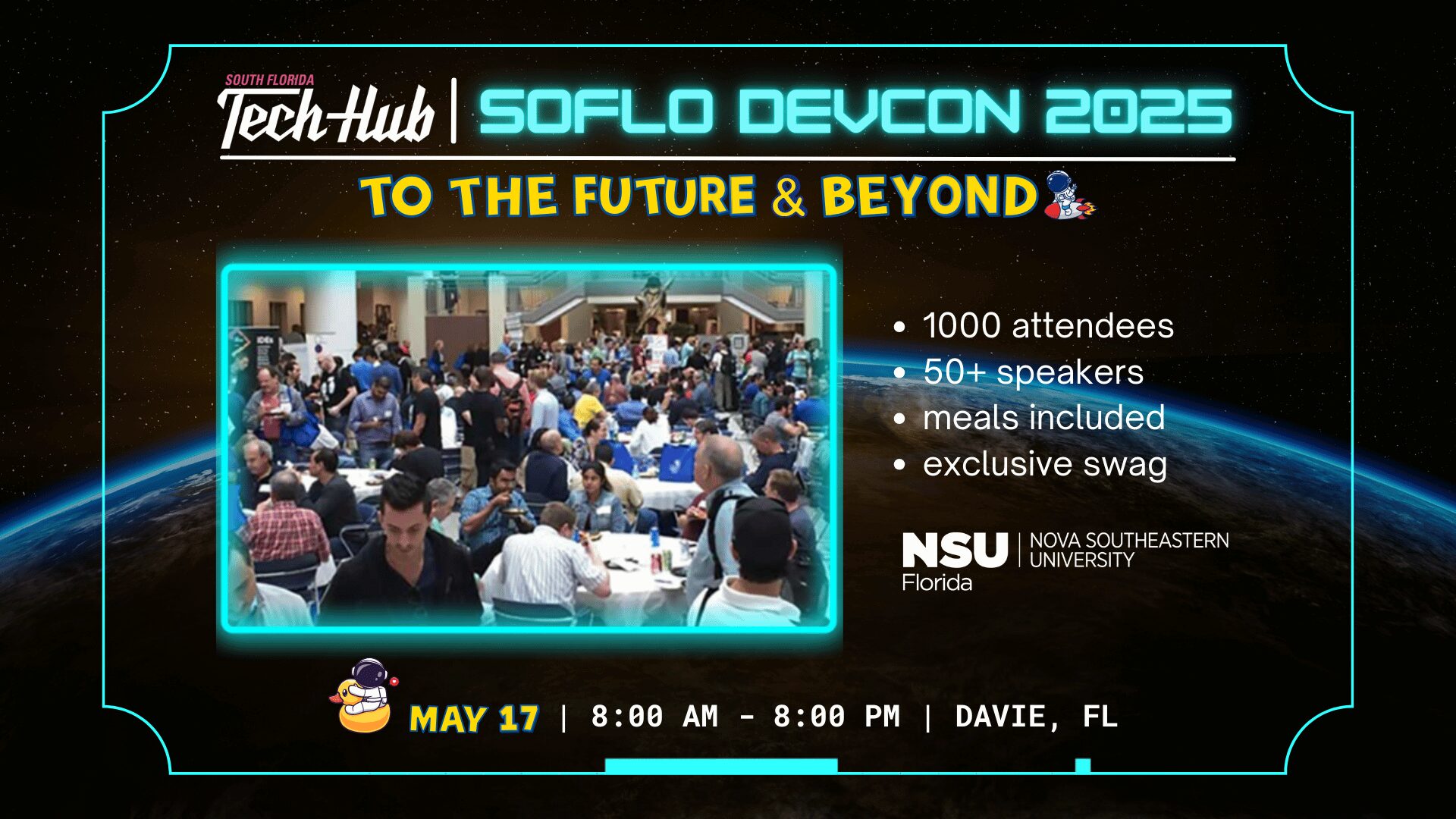 South Florida Tech Hub SoFlo DevCon 2025 | developers conference | May 17,  2025