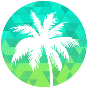 Palm Beach Tech logo palm tree